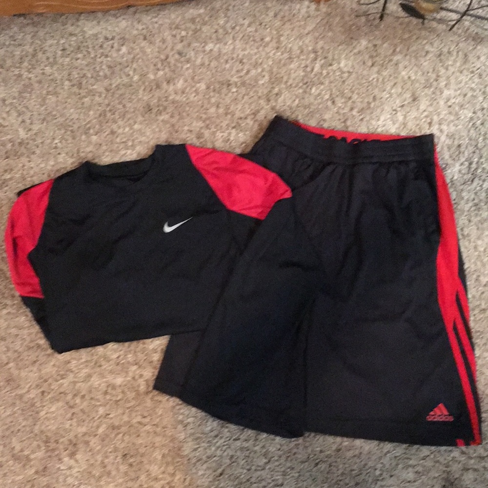 Boys Nike Adidas Set Size Large 14/16